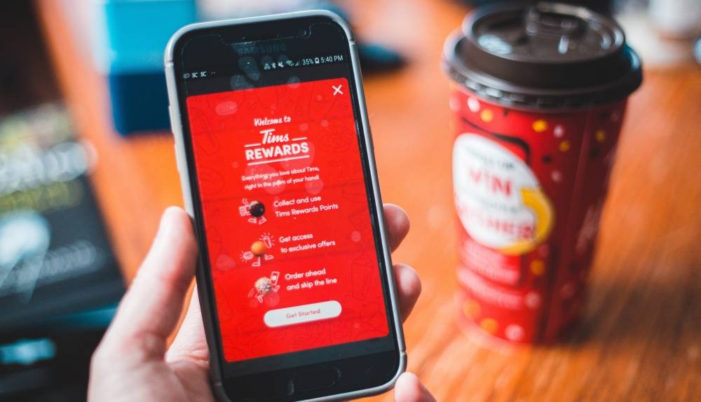 A snapshot of Tim Hortons’ mobile app, which has been accused of illegally collecting sensitive location data from users without their knowledge. ― Picture via Unsplash/ Erik McLean