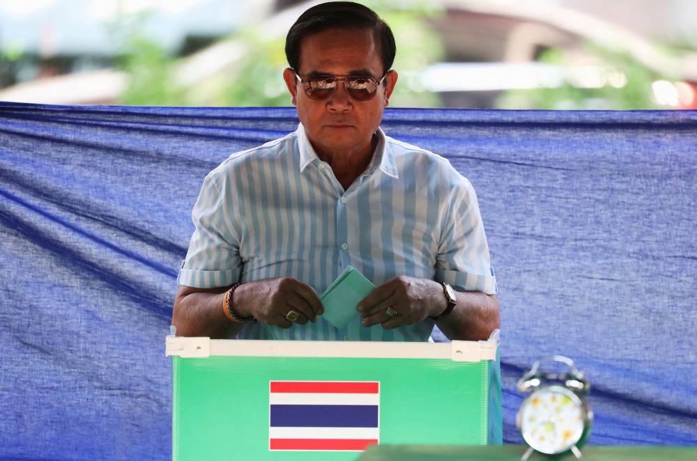 Thailand's Prime Minister Prayuth Chan-ocha must call an election within the next 10 months. — Reuters pic