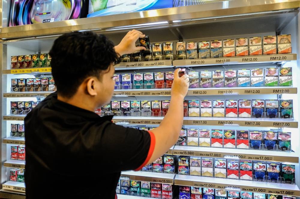 Via the TTT system, tobacco products can be securely distributed from the factory to final consumers. — Picture by Shafwan Zaidon