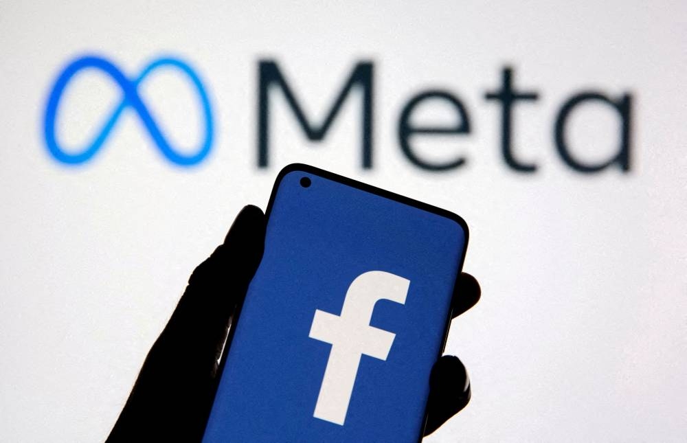 Meta, the company that owns social media platforms Facebook, Instagram and WhatsApp, released its Quarterly Adversarial Threat Report today, revealing that it had identified and removed 596 Facebook accounts, 180 Facebook pages, 11 Facebook groups and 72 Instagram accounts as part of a troll farm aimed at social media users in Malaysia. — Reuters pic