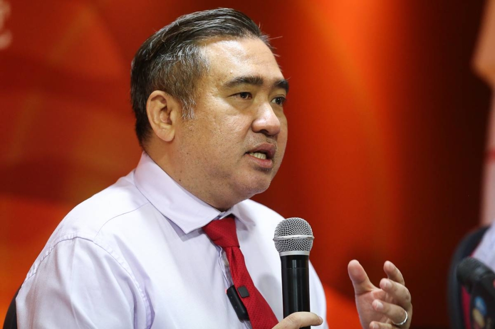 File picture shows DAP secretary-general Anthony Loke speakin during a press conference at the party headquarters in Kuala Lumpur August 3, 2022. — Picture by Yusof Mat Isa