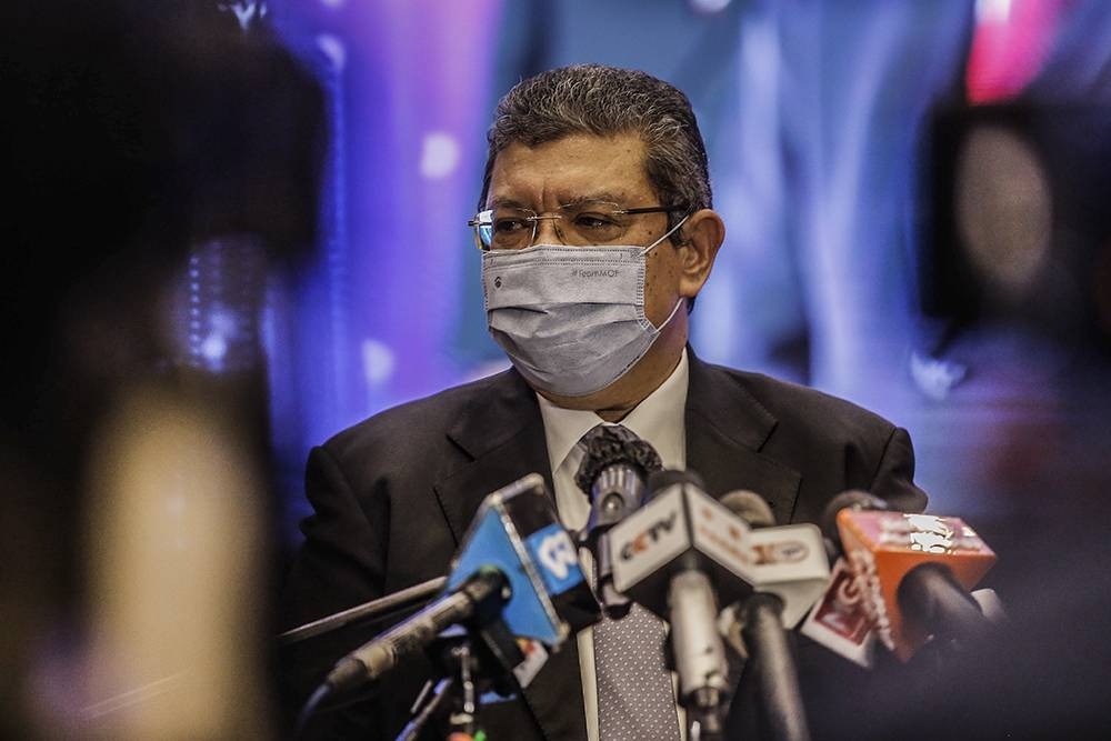 Foreign Minister Datuk Seri Saifuddin Abdullah is currently on a two-day working visit to Thailand. — Picture by Hari Anggara