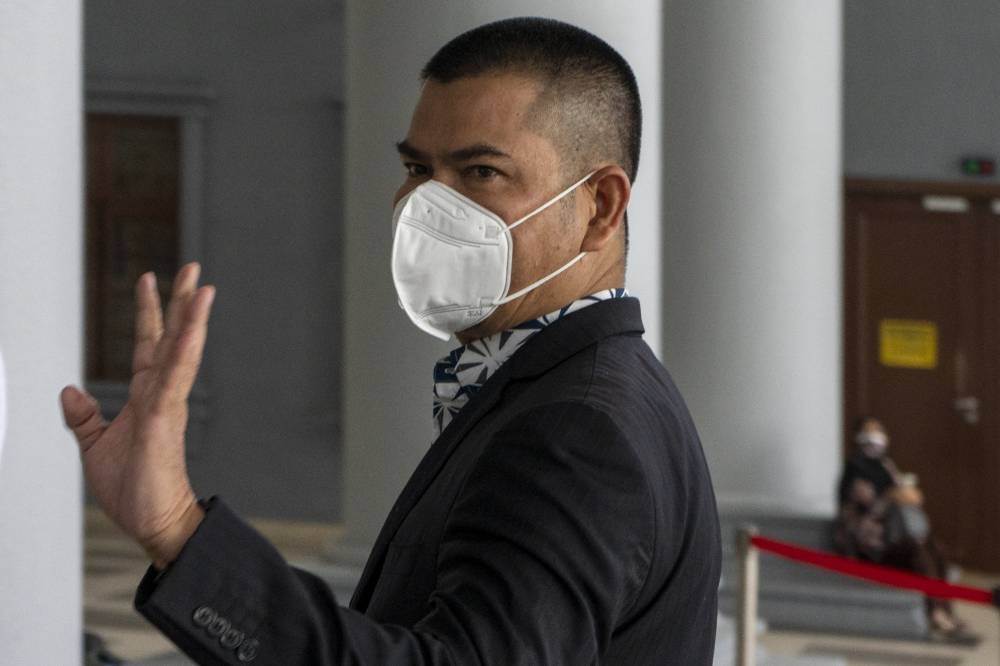 Jamal Yunos is pictured at the Kuala Lumpur High Court June 8, 2022. — Picture by Shafwan Zaidon