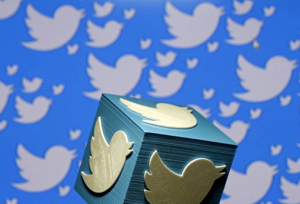 In the blog post, Twitter said a test of redesigned labels saw a decline in users' retweeting, liking and replying to misleading content. ― Reuters file pic