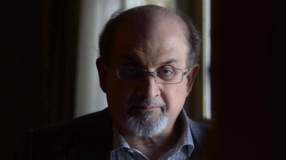 Books by author Salman Rushdie, seen here in April 2013, have advanced to the top of Amazon's 'Movers & Shakers' list. — AFP file pic