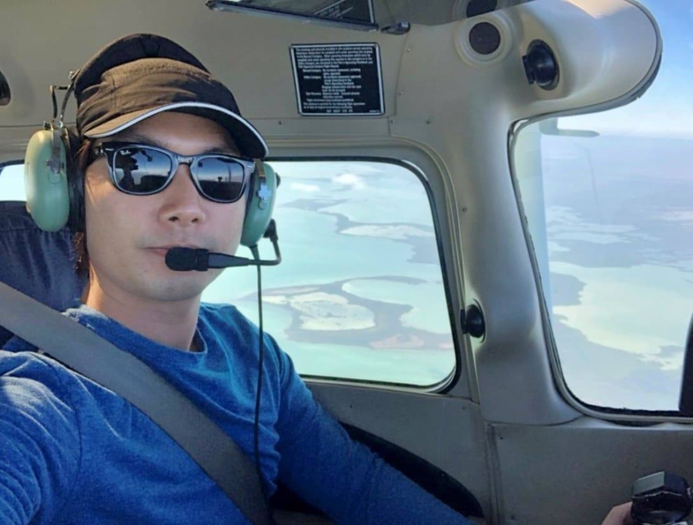 For many years the author had dreams of being a pilot. — Picture courtesy of Theodon David Teo