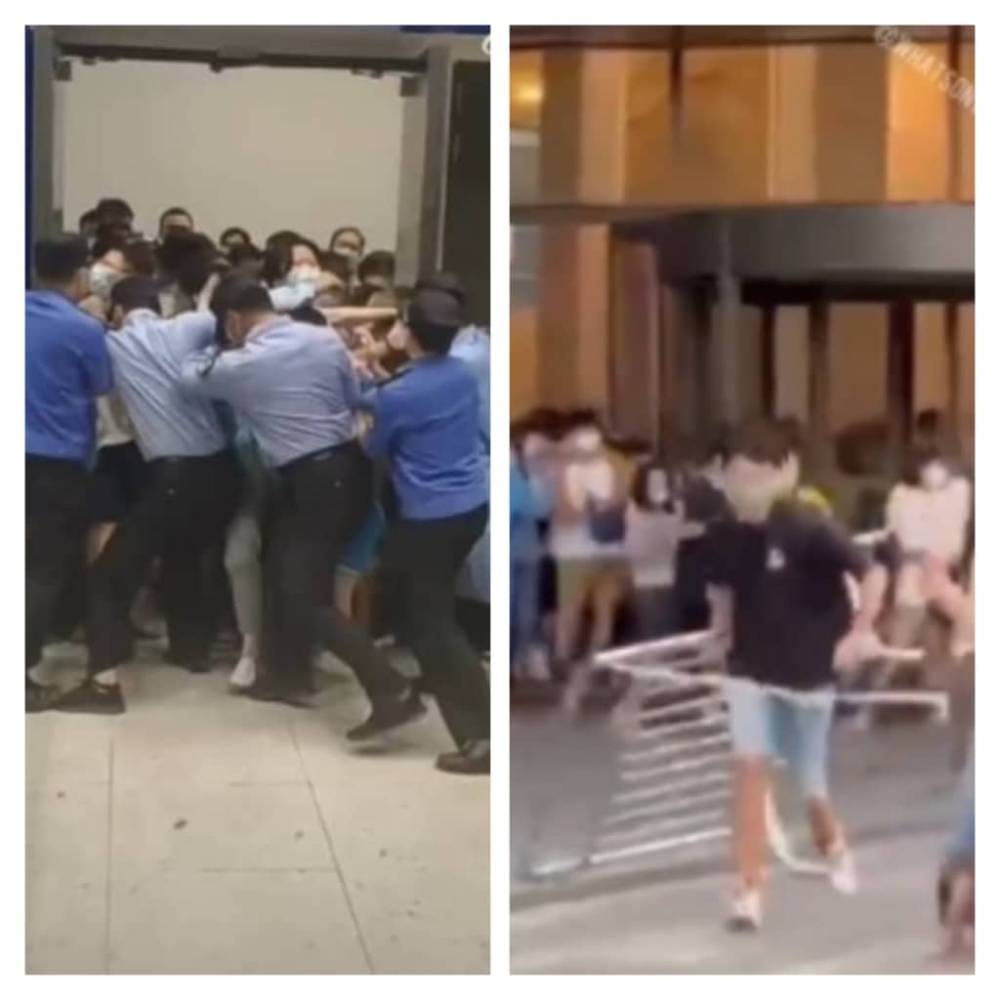 Covid-19: Mayhem at Shanghai mall, Ikea outlet as shoppers rush for exits after positive cases reported (VIDEO) - Vimarsana News