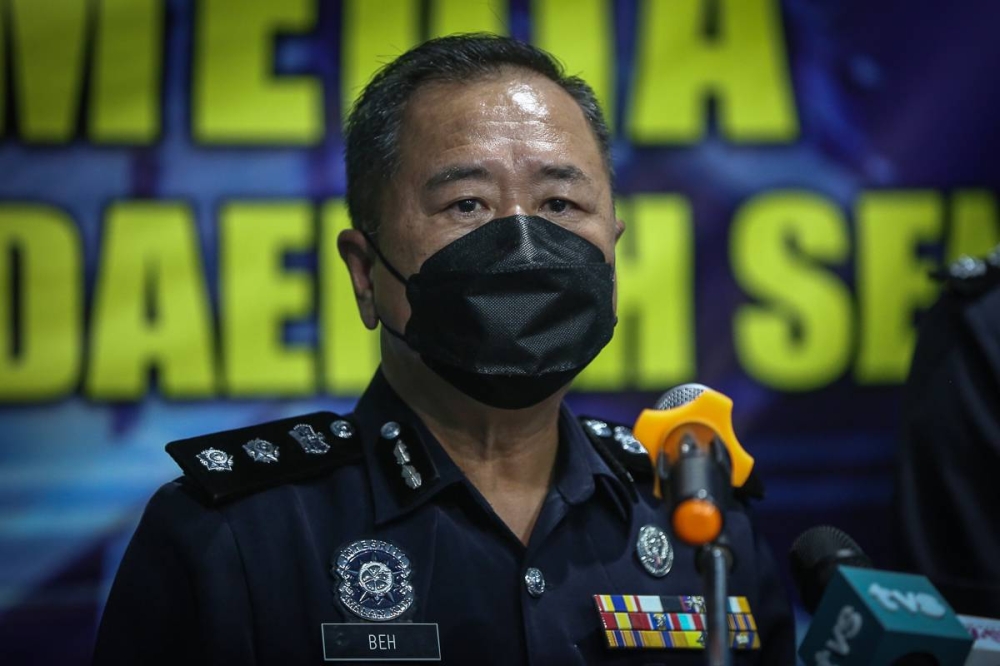 Sentul district police chief, ACP Beh Eng Lai, said the 40-year-old suspect worked as a babysitter for the victim and his five-year-old brother. — Picture by Yusof Mat Isa