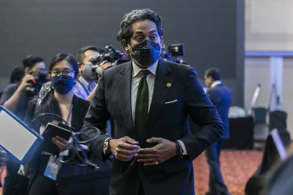Health Minister Khairy Jamaluddin said the officers would be notified about the opening of the e-placement systems one week in advance via email. — Picture by Hari Anggara