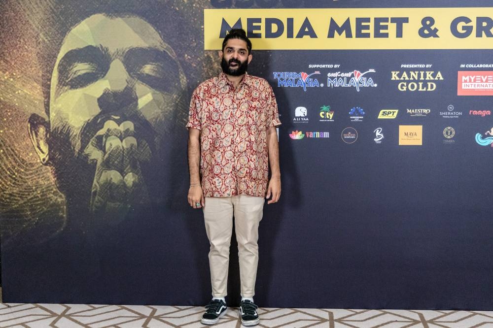 Sid said that Malaysia has always felt like his second home due to the warmth of Malaysians. — Picture via Firdaus Latif