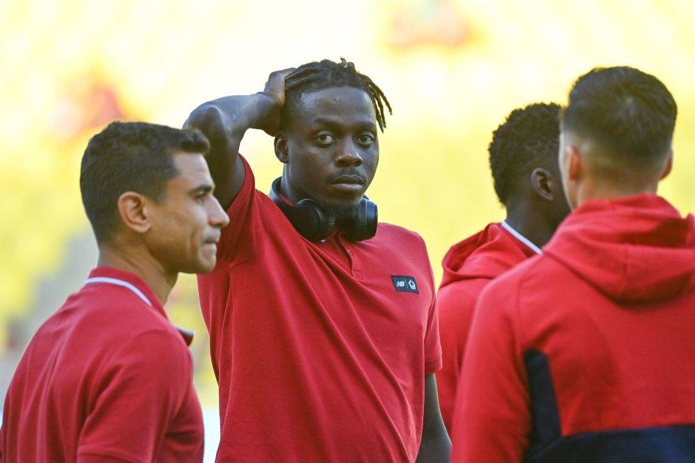 Lille bought the Guinea international (centre) from Clermont for more than €12 million in July. — Picture via Facebook