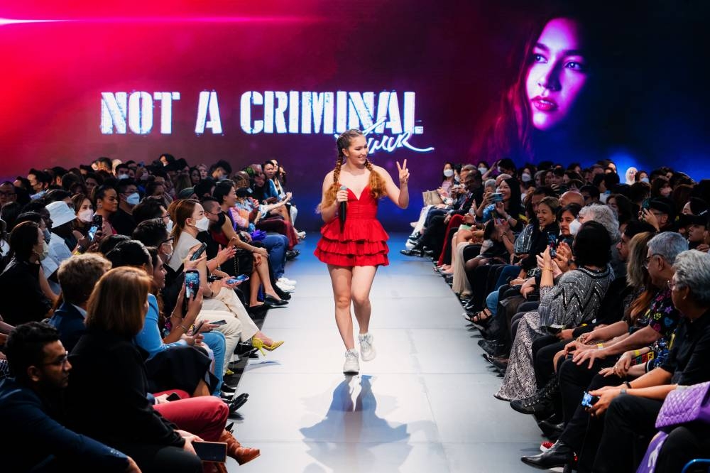 The Melium showcase was opened by breakout singer Timur Flores with her debut single ‘Not A Criminal’. —  Picture by The Melium Group