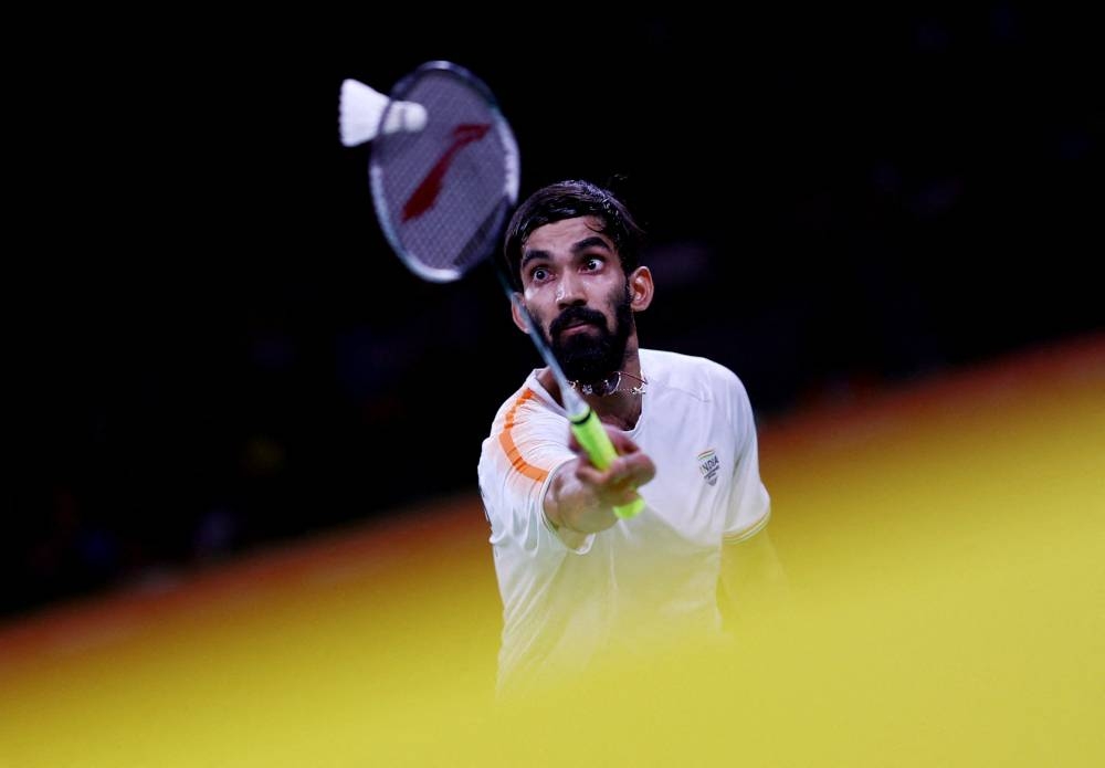 Number 12 seed Kidambi Srikanth, the silver medallist at last year’s world championships, lost 21-9, 21-17 to China’s Zhao Junpeng, his second-game comeback falling away at the finish. — Reuters pic 