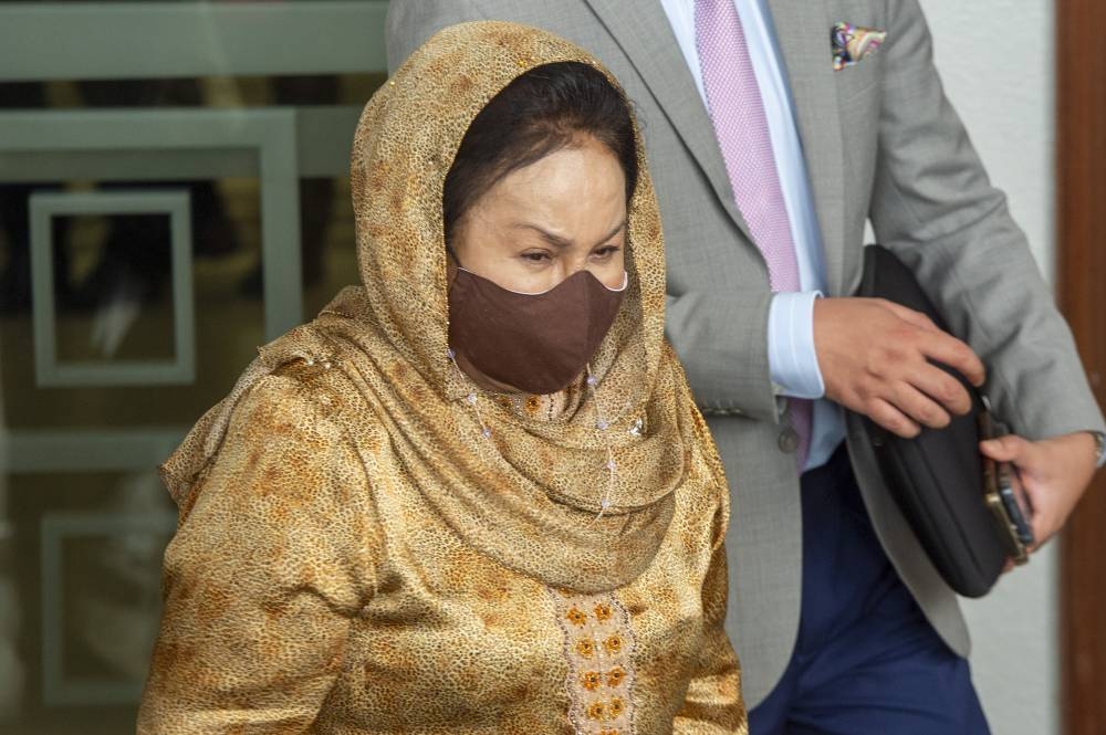 Datin Seri Rosmah Mansor at the Kuala Lumpur High Court, August 26, 2022. — Picture by Shafwan Zaidon