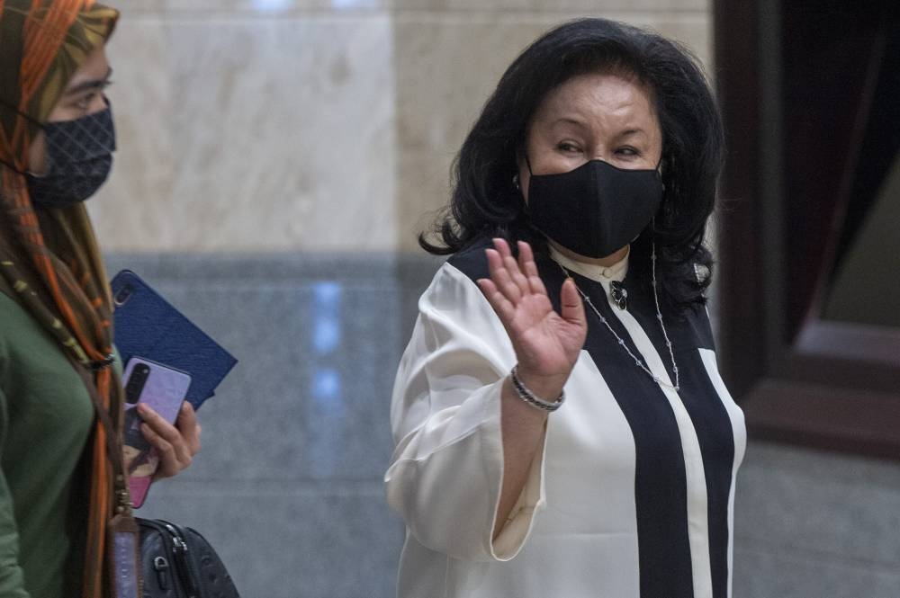 Charged in November 2018, Datin Seri Rosmah Mansor faces one count of soliciting RM187.5 million and another two of receiving bribes totalling RM6.5 million from Jepak Holdings’ former managing director, Saidi Abang Samsudin. — Picture by Shafwan Zaidon