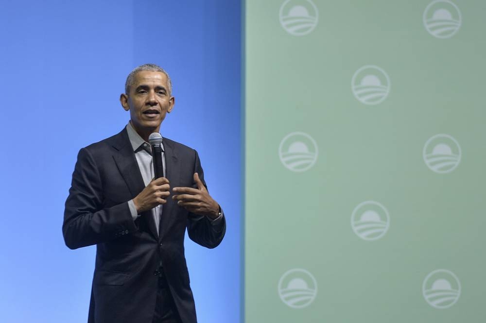 Hollywood newcomer Barack Obama was awarded an Emmy for narrating his Netflix documentary series Our Great National Parks. — Picture by Shafwan Zaidon
