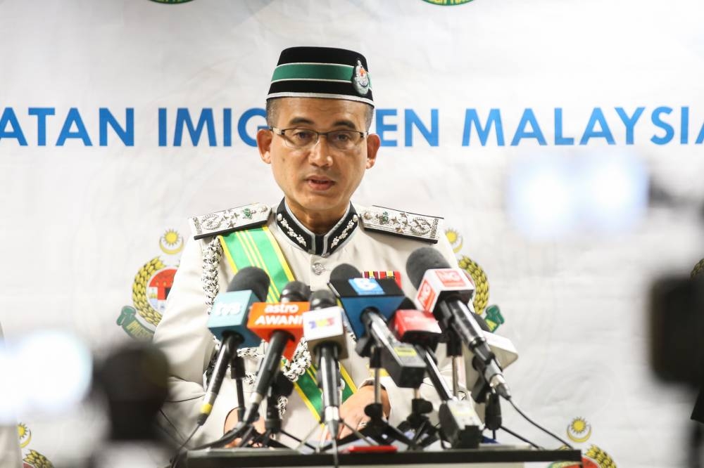 Immigration Department director-general Datuk Seri Khairul Dzaimee Daud. — Picture by Ahmad Zamzahuri 