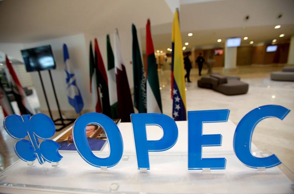 Last month, top Opec producer Saudi Arabia flagged the possibility of output cuts to address what it sees as exaggerated oil price declines. — Reuters pic