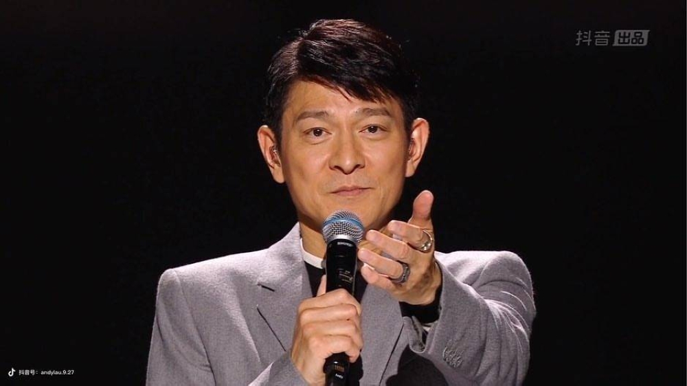 Andy Lau's online broadcast on Douyin on Saturday attracted 400 million views. — Picture via Instagram/ andylauox