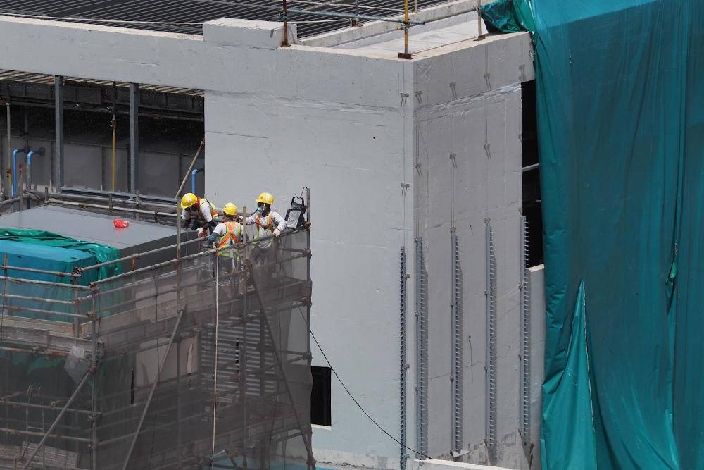 Following a recent spate of workplace deaths, the Ministry of Manpower is imposing a period of ‘heightened safety’ until February 28, 2023. — TODAY pic