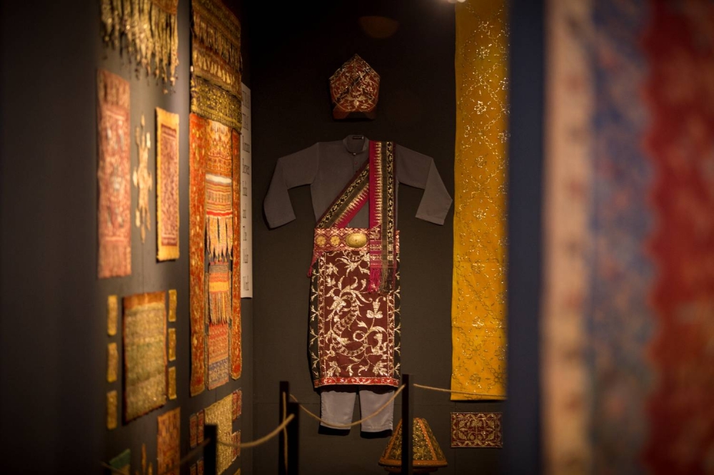 The pieces on display are just a fraction of Ang’s full collection, which currently contains some 5,000 Malay textiles.