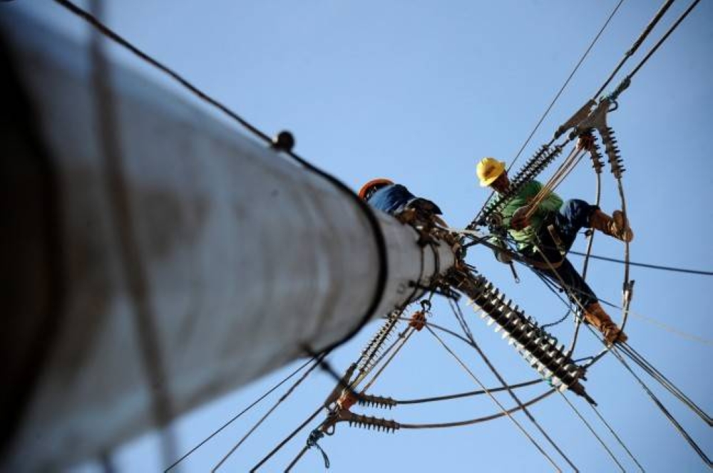 Julaihi said the 7,000 towers should be sufficient to cover the length and breadth of Sarawak. — AFP pic