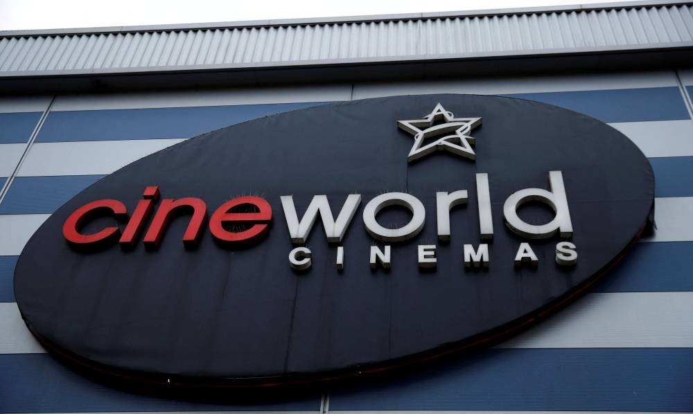 Cineworld also said it expected to change its real estate strategy in the United States and would engage with landlords to improve US cinema lease terms. — Reuters pic
