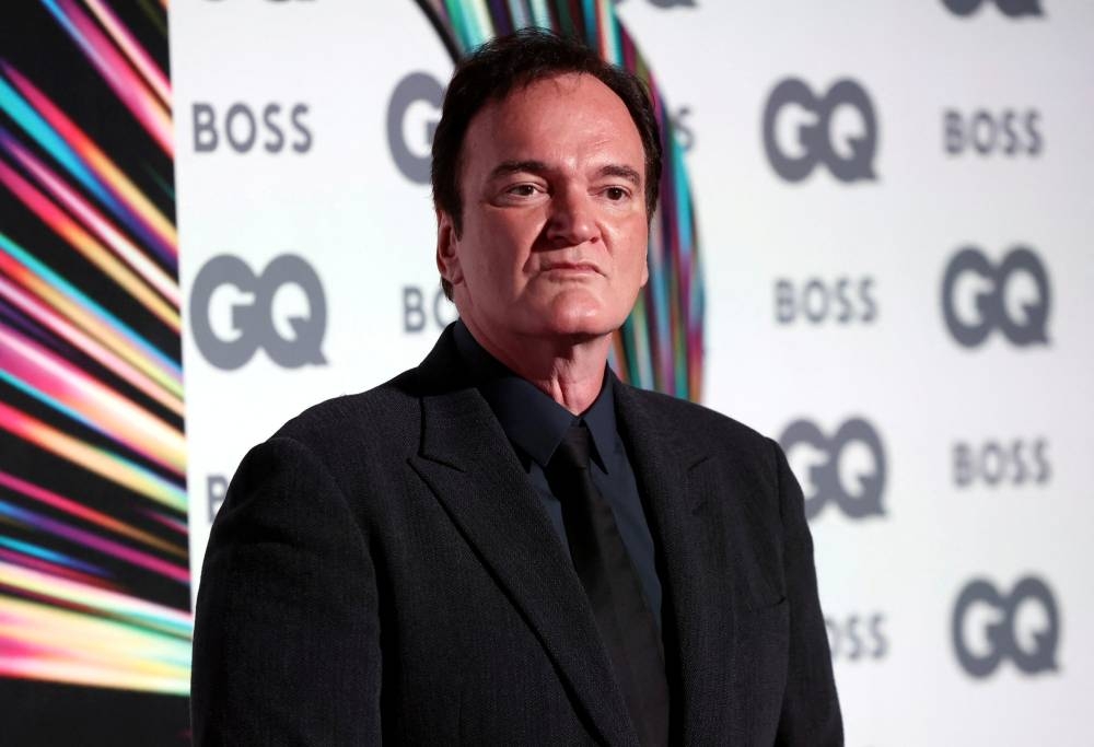 Quentin Tarantino arrives to the GQ Men Of The Year Awards in London September 1, 2021. — Reuters pic