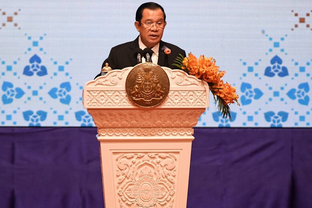 Prime Minister Samdech Techo Hun Sen of Cambodia, the chair of the Association of Southeast Asian Nations (Asean) for 2022, said here on Monday that bloc members must work together to address challenges to safeguard regional peace, stability and prosperity. — AFP pic
