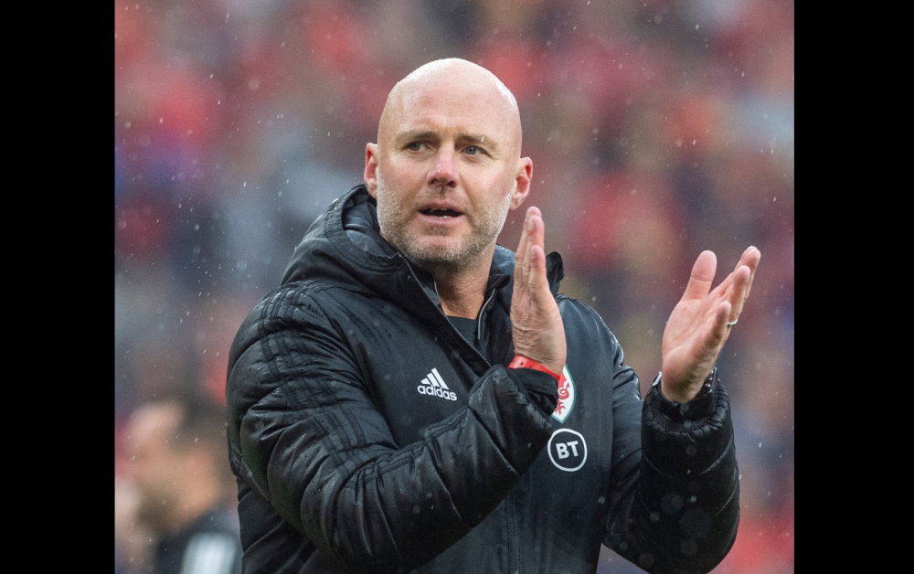 Page, 48, took over as manager after former boss Ryan Giggs left the team due to allegations of assault. — Picture via Facebook