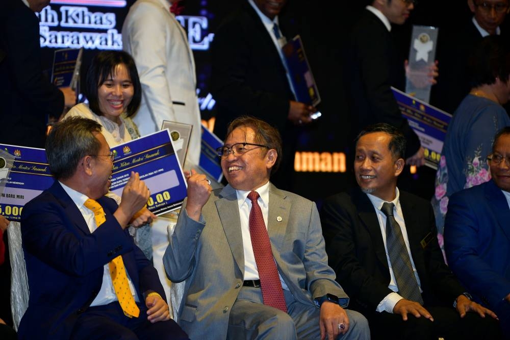 The Sarawak premier said the Inter-Governmental Committee (IGC) Report still provided assurance that the interests of these territories would be protected at all times. — Bernama pic 