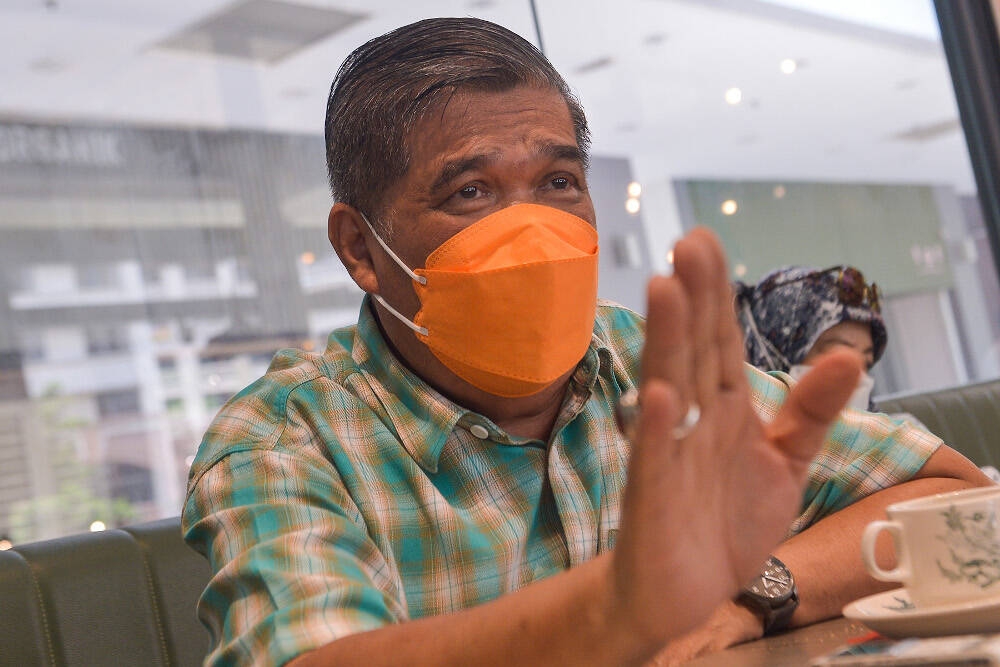 Mat Sabu said discussions for the distribution of seats among the coalition parties of Pakatan Harapan (PH) for the GE15, is expected to be resolved by end of the month. ― Picture by Miera Zulyana