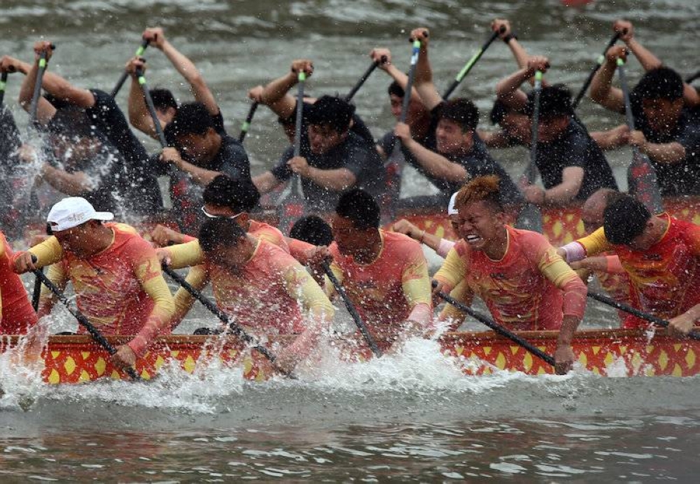 Dragon boat contest ditches Hong Kong over Covid restrictions — file pic