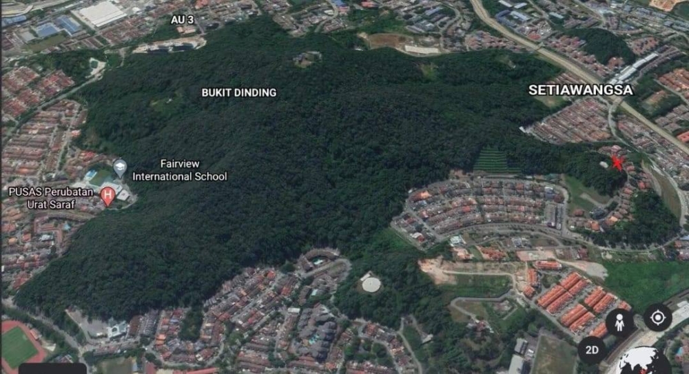 According to the Draft Kuala Lumpur City Plan, large parts of Bukit Dinding have been designated for conservation, but the foothills have been zoned for ‘housing’ even as early as the 80s. — Picture from Facebook/Friends of Bukit Dinding 