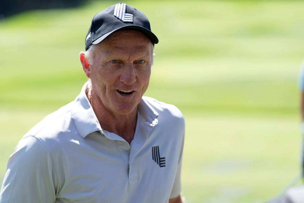 Greg Norman CEO of LIV Golf before the second round of the LIV Golf tournament at The International in Boston, Massachusetts, US, September 3, 2022. — Reuters pic