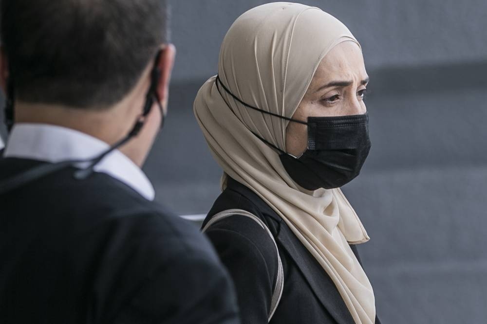 Maj Gen (Rtd) Datuk Fadzlette Othman Merican Idris Merican is pictured at the Kuala Lumpur High Court September 12, 2022. — Picture by Hari Anggara