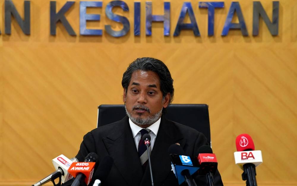 Health Minister Khairy Jamaluddin speaks during the ‘A Year as Health Minister’ interview at the Ministry of Health in Putrajaya September 21, 2022. — Bernama pic