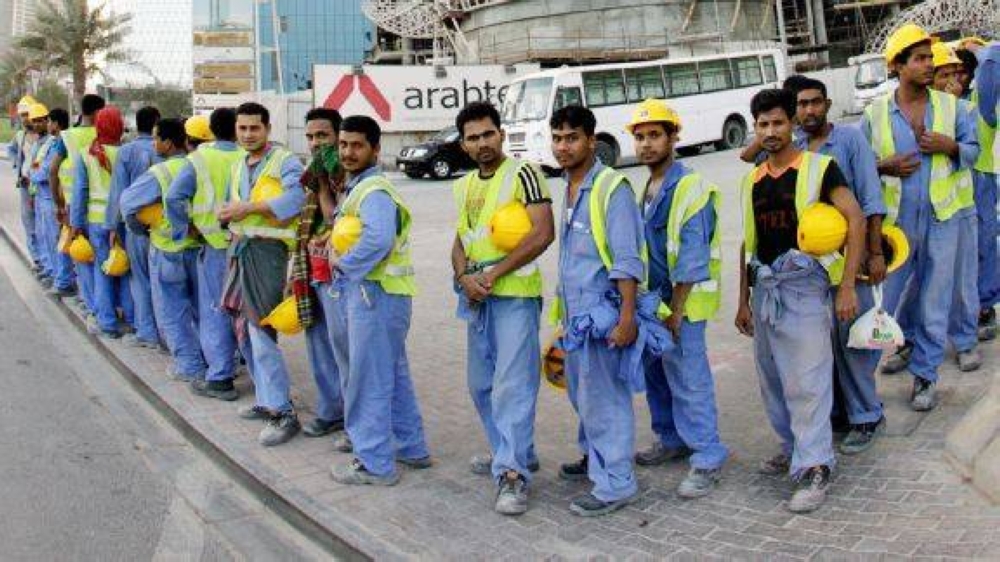 Qatar has faced intense criticism from human rights groups over its treatment of migrant workers, who along with other foreigners comprise the bulk of the country’s population. —  Reuters pic