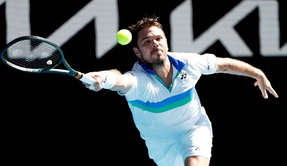 Wawrinka came through two rounds of qualifying to make the main draw of the ATP event and has now won four straight matches. — Reuters pic