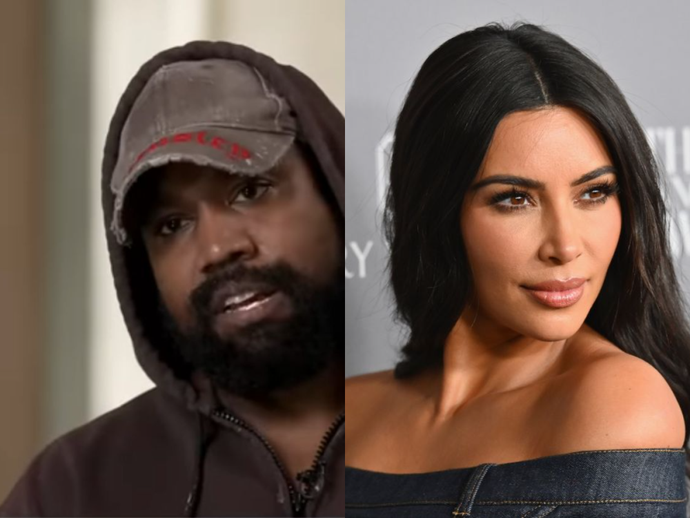 Hip-hop artist and designer Kanye West said that he had to 'fight' to get his voice heard as a co-parent. — Screenshot via Youtube/Good Morning America and AFP pic. 