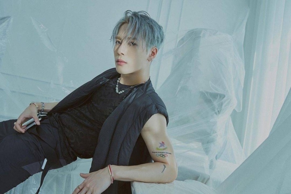 K-pop star, label boss and designer Jackson Wang barely sleeps