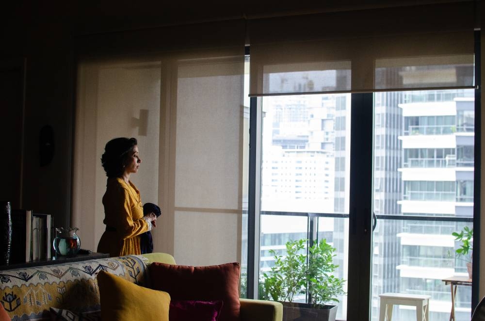 In 'Maryam Dari Pagi Ke Malam', Sofia Jane plays a woman who gets bogged down by religious bureaucracy and patriarchy despite her independence. — Picture By Khalil Makata