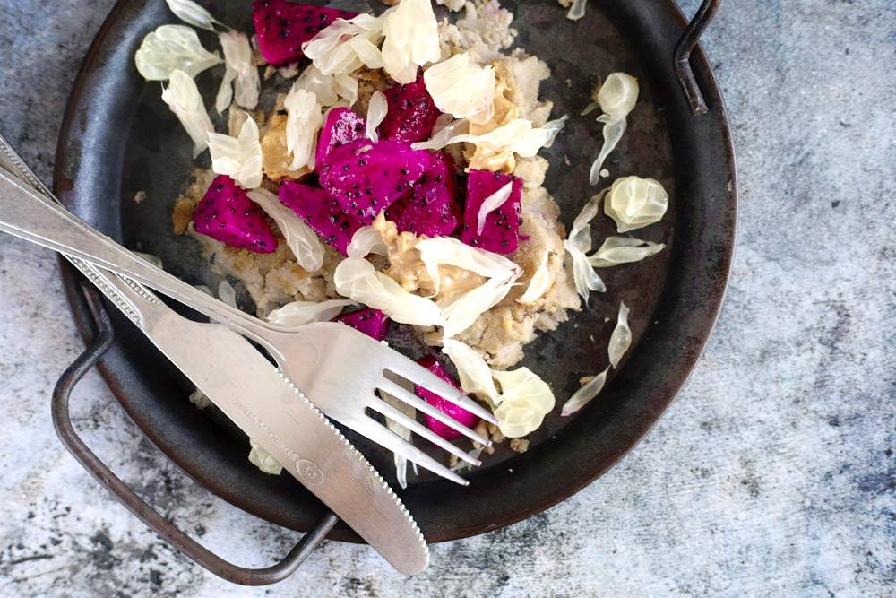 The colours just pop and invite yet another bite.