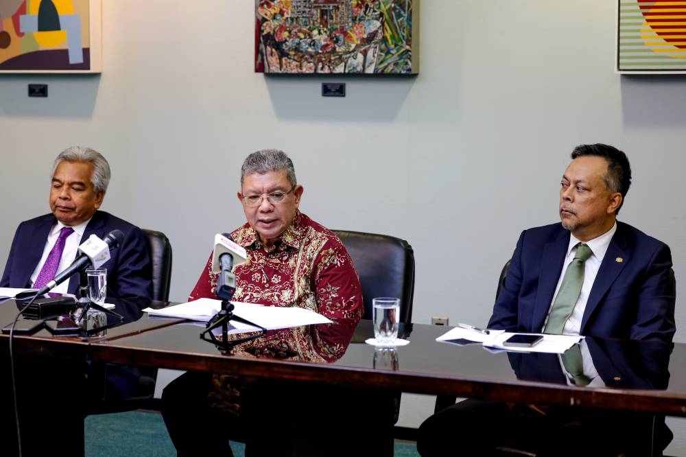 Foreign Minister Datuk Seri Saifuddin  Abdullah  confirmed that the student was in good health and would continue his studies. — Bernama pic