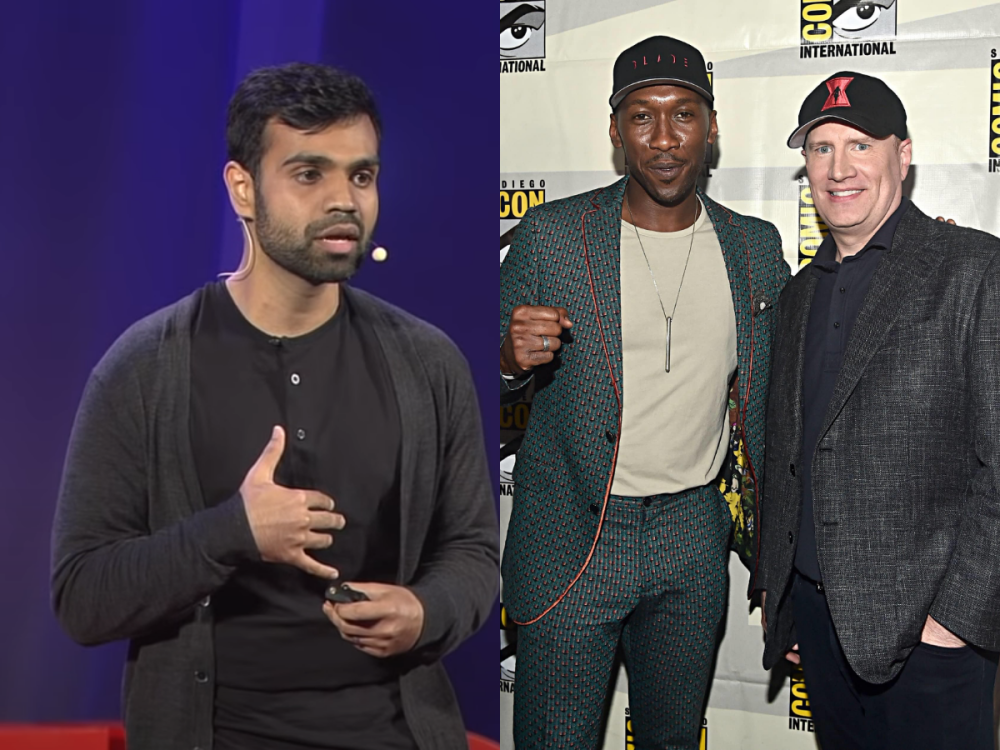 Bassam Tariq (left) has backed out from the reboot of 'Blade'. — Picture from MarvelYoutube/TED