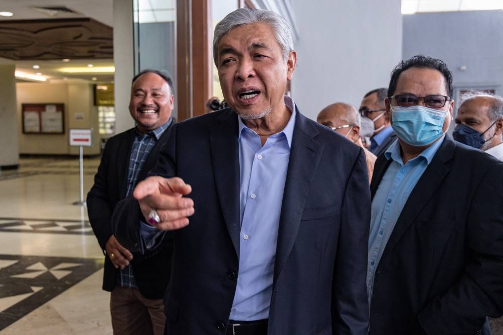 In a Facebook post, the Umno president said the government’s implementation of 16 from among the NRC’s recommendations already demonstrated that its views were taken seriously. — Picture by Firdaus Latif