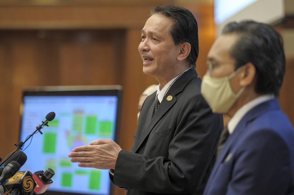 MMC president Tan Sri Dr Noor Hisham Abdullah said that under Section 14C of the Medical Act 1971 (Amendment 2012), a person is eligible to be registered and practice as a specialist in a particular medical field under the MMC Medical Register if he or she meets the requirement stipulated under Section 14B of the Act. — Picture by Shafwan Zaidon