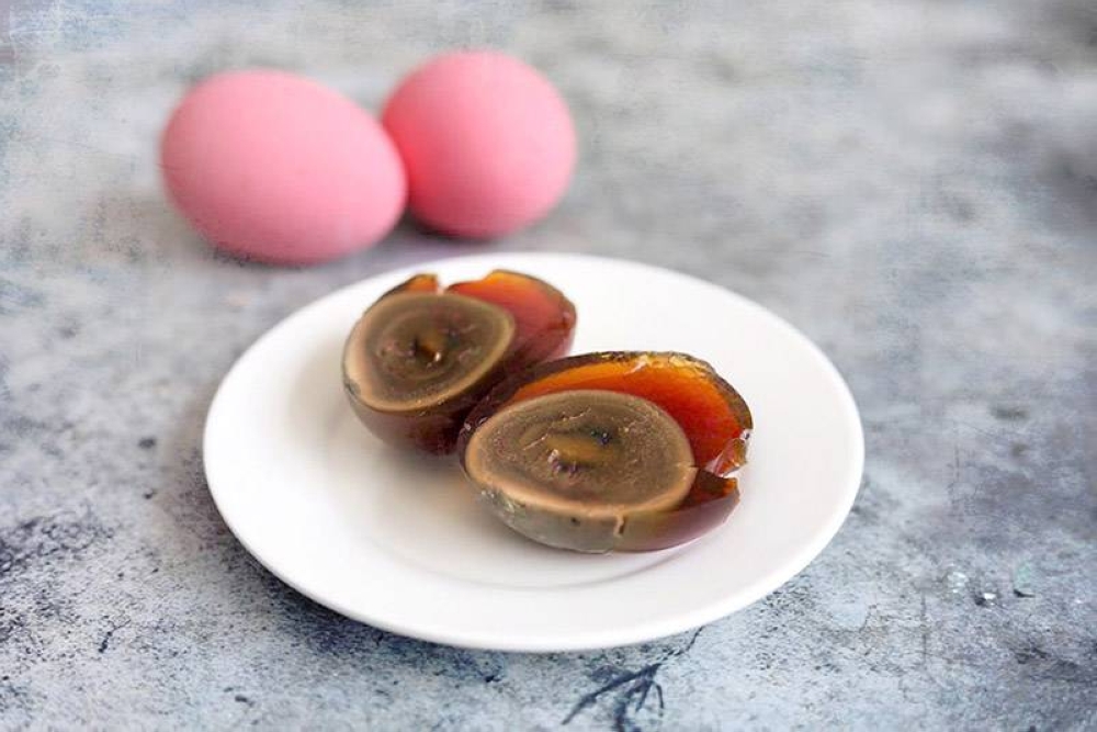 The creamy texture and delicate pungency of century eggs can be mouthwatering.