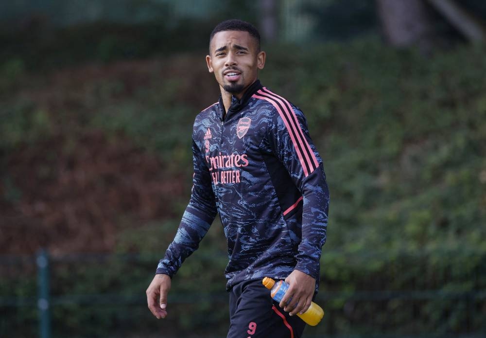 Jesus has been one of the stars of the early season with four goals and three assists in his first seven Premier League matches for the Gunners. — Reuters pic