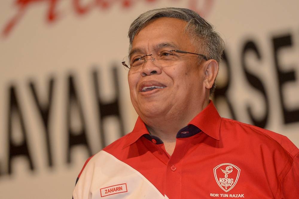 Zaharin claimed his removal was unconstitutional as he had been given a chance to explain himself or asked to show-cause by the party’s disciplinary board. — Picture by Mukhriz Hazim